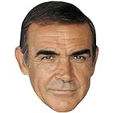 Sean Connery (80s) Maske aus Karton
