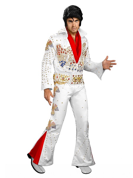 Hollywood-Kostüm-Herren-Männer-Elvis