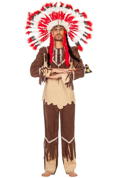 Indianer-Kostüm-Herren