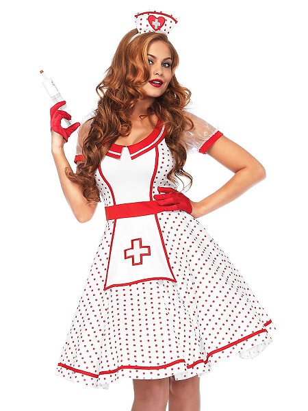 Krankenschwester-Kostüm-Damen