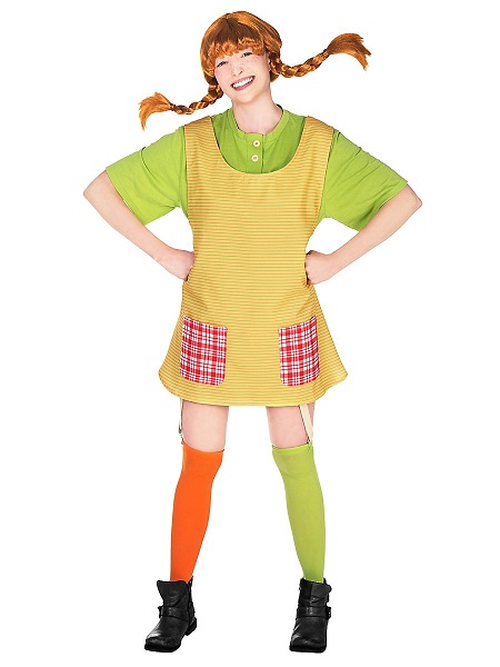 Pippi-Langstrumpf-Kostüm-Damen