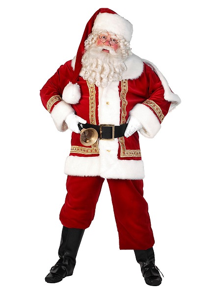 Weihnachtsmann-Kostüm-Herren