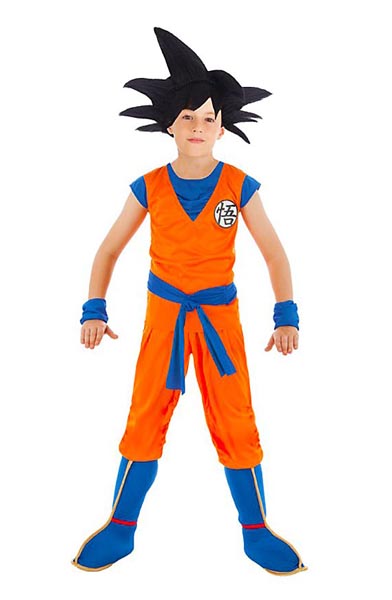 Anime-Manga-Kostüm-Kinder-Jungen-Son-Goku