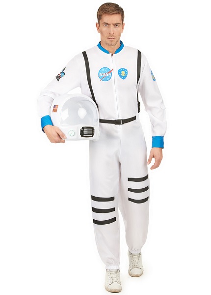 Astronauten-Kostüm-Herren-Männer-Erwachsene