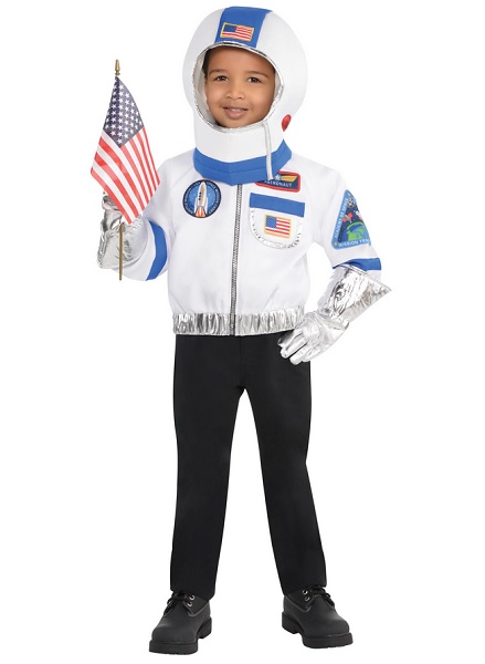 Astronauten-Kostüm-Kinder-Jungen-Mädchen