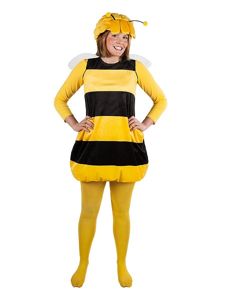 Biene-Maja-Kostüm-Damen-Frauen-Erwachsene
