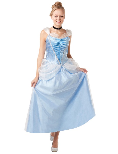 Cinderella-Kleid-Kostüm-Damen-Frauen-Erwachsene-hellblau