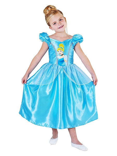 Cinderella-Kostüm-Kleid-Kinder-Mädchen