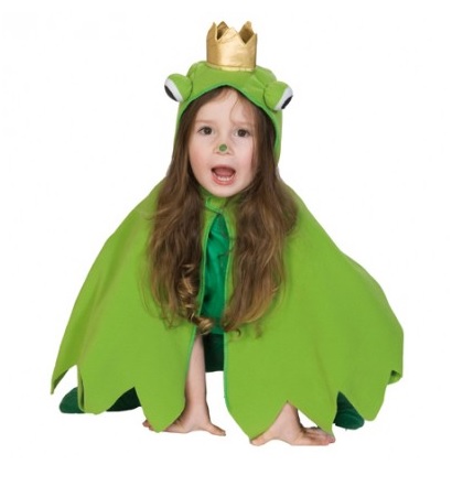 Froschkönig-Kostüm-Kinder-Jungen-Mädchen