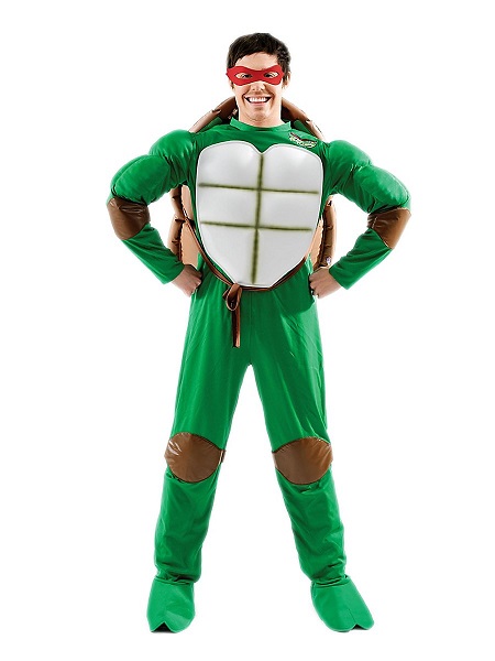 Ninja-Turtles-Kostüm-Herren-Männer-Raphael