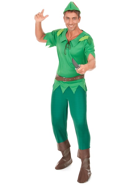 Peter-Pan-Kostüm-Herren-Männer-Erwachsene