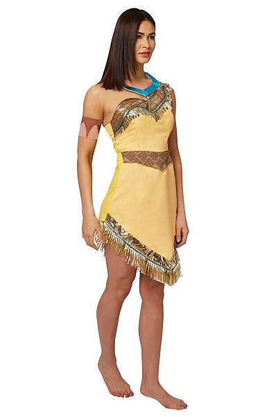 Pocahontas-Kostüm-Damen-Frauen-Erwachsene