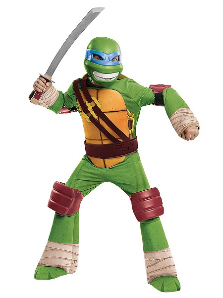Teenage-Mutant-Ninja-Turtles-Kostüm-Kinder-Jungen-Mädchen-Leonardo
