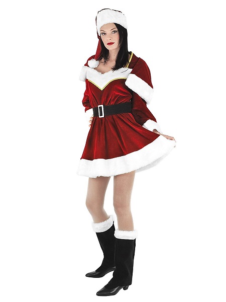 Weihnachtskostüm-Damen-Weihnachtsfrau