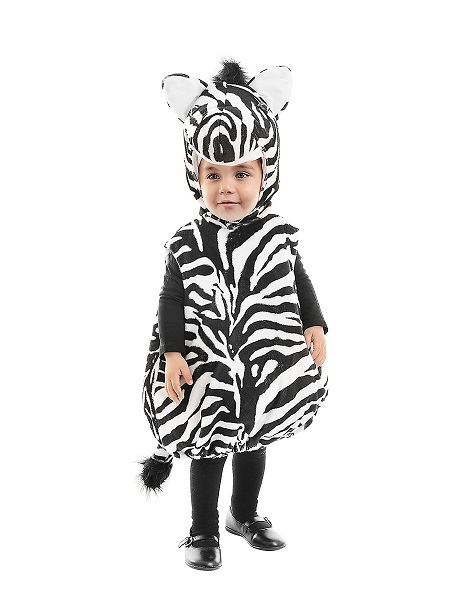 Zebra-Kostüm-Kinder-Jungen-Mädchen