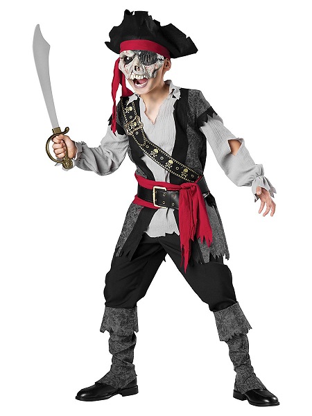 Zombie-Kostüm-Kinder-Pirat-Jungen