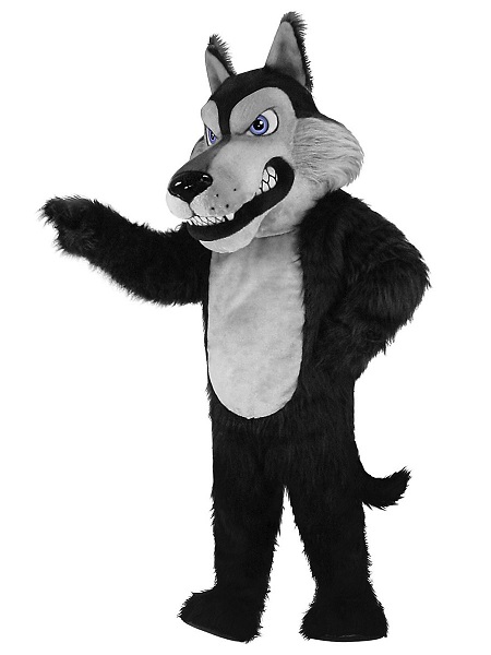 Maskottchen-Kostüm-Wolf