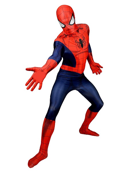 Morphsuit-Spiderman-Ganzkörperanzug-Ganzkörperkostüm