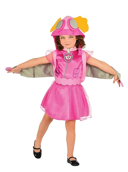 Paw-Patrol-Kostüm-Skye-Mädchen-Kinder