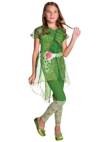 Poison-Ivy-Kostüm-Kinder-Mädchen