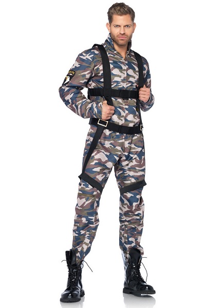 Soldaten-Kostüm-Bundeswehr-Kostüm-Herren-Männer-Erwachsene