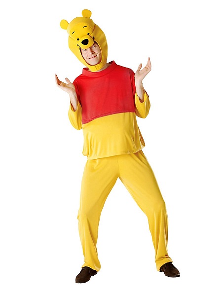Winnie-Pooh-Kostüm-Herren-Männer-Erwachsene