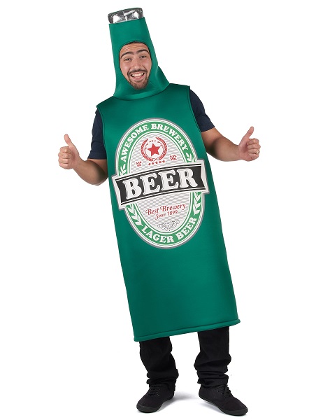Bier-Kostüm-Bierflasche-Kostüm-Herren-Männer-Erwachsene