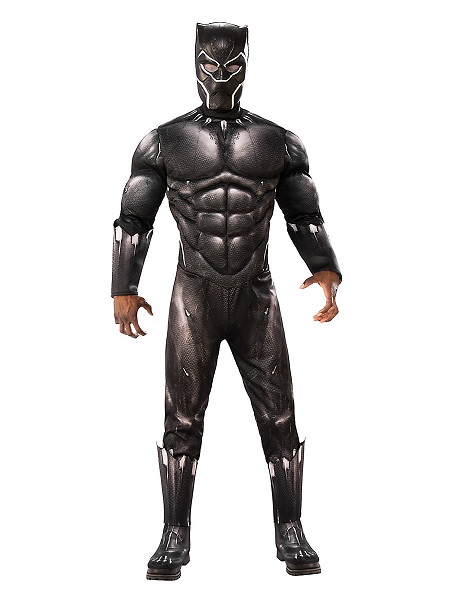 Black-Panther-Kostüm-Herren-Männer-Erwachsene